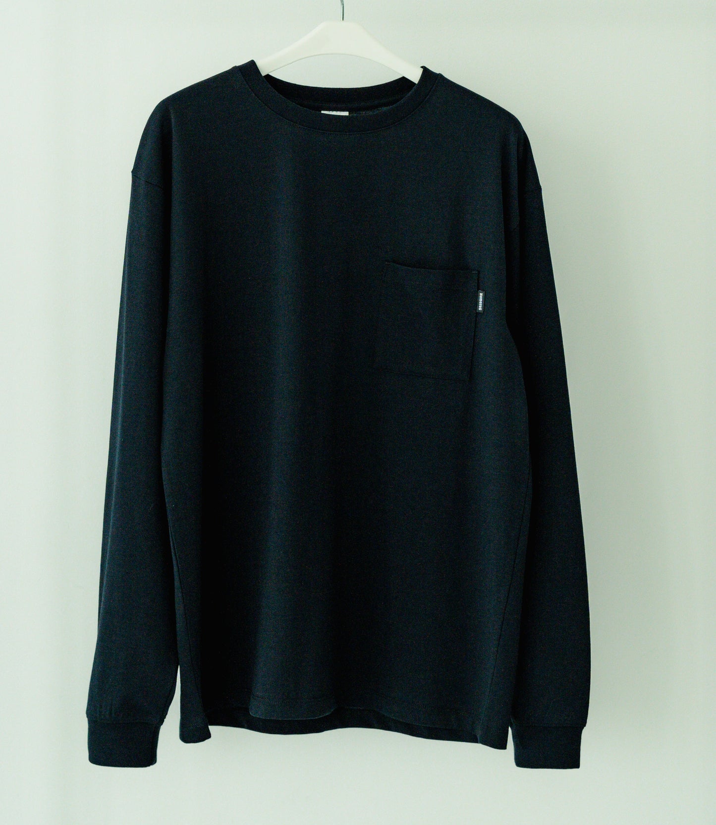 N6 Long sleeve Pocket T-Shirts【BLACK】(N624-002)