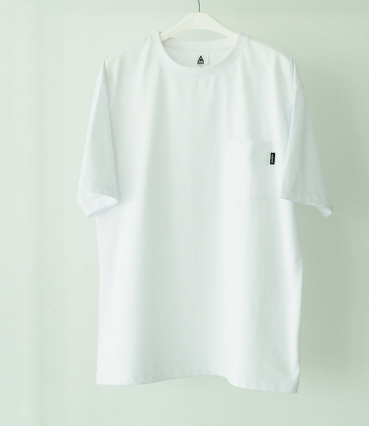 N6 Half sleeve Pocket T-Shirts【WHITE】(N624-001)
