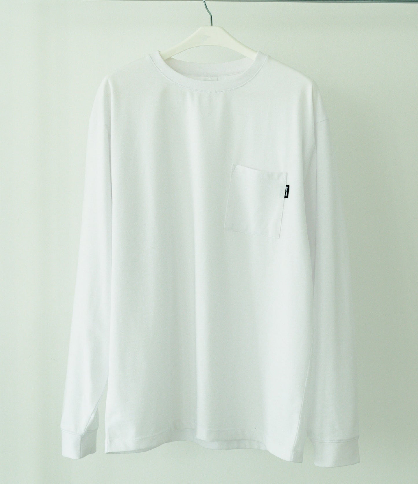 N6 Long sleeve Pocket T-Shirts【WHITE】(N624-002)