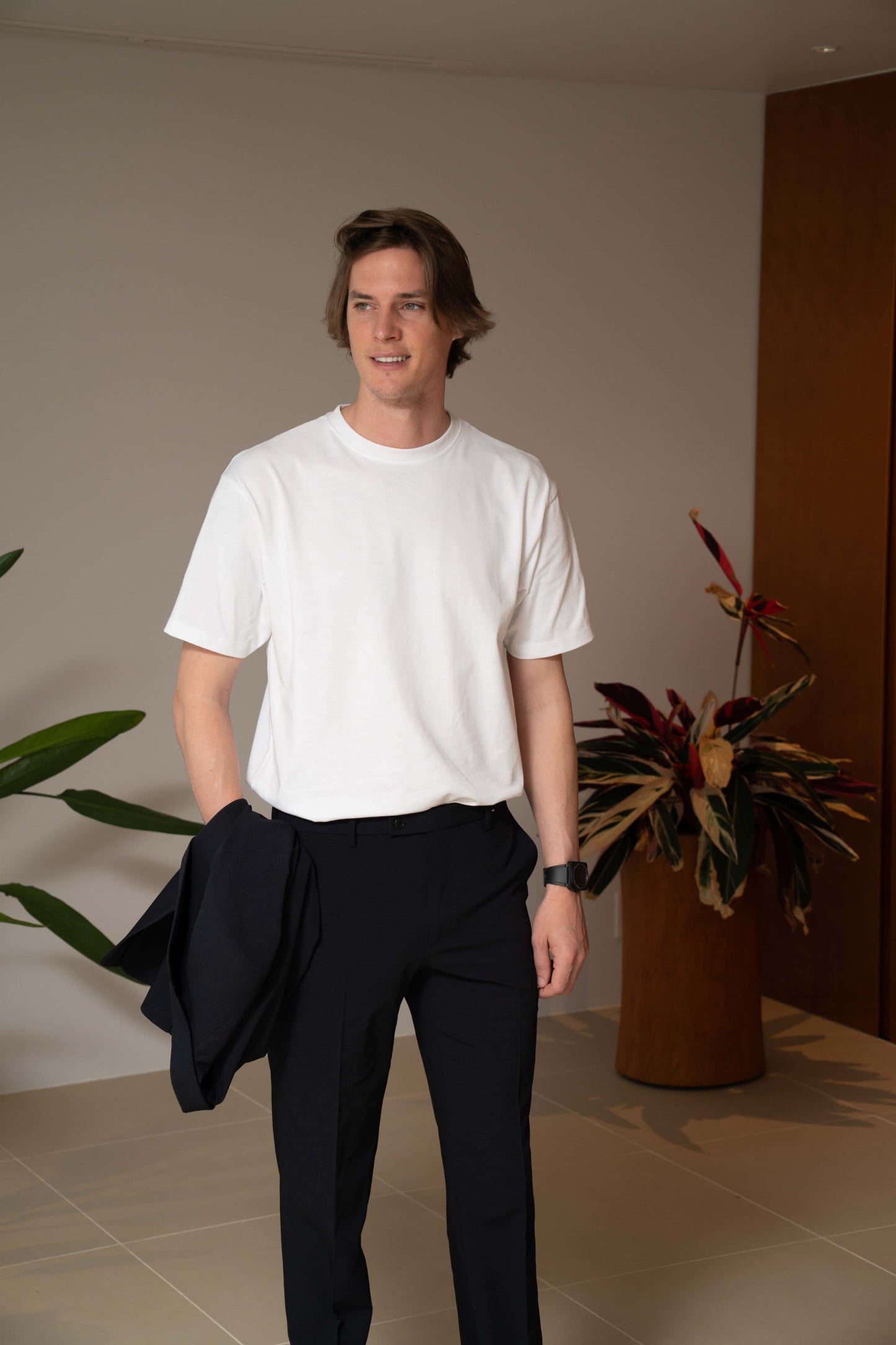 N6 Half sleeve T-Shirts【WHITE】(N623-001)