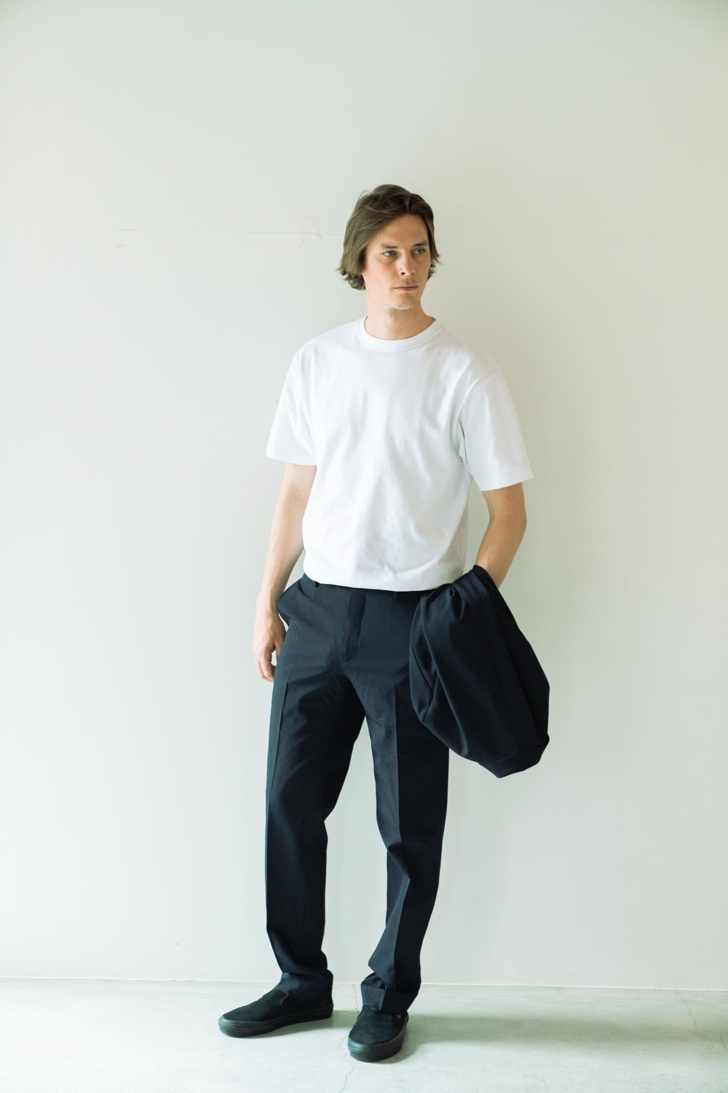 N6 Half sleeve T-Shirts【WHITE】(N623-001)
