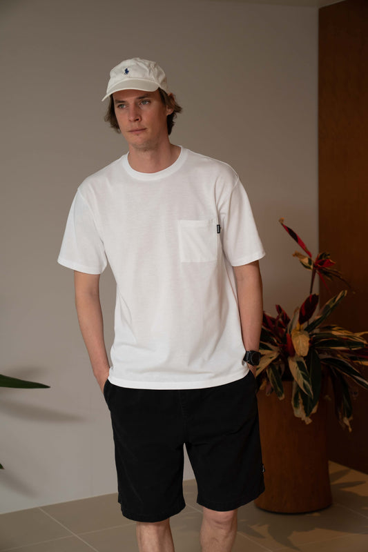 理想のシルエットを作るTシャツ丈感の選び方