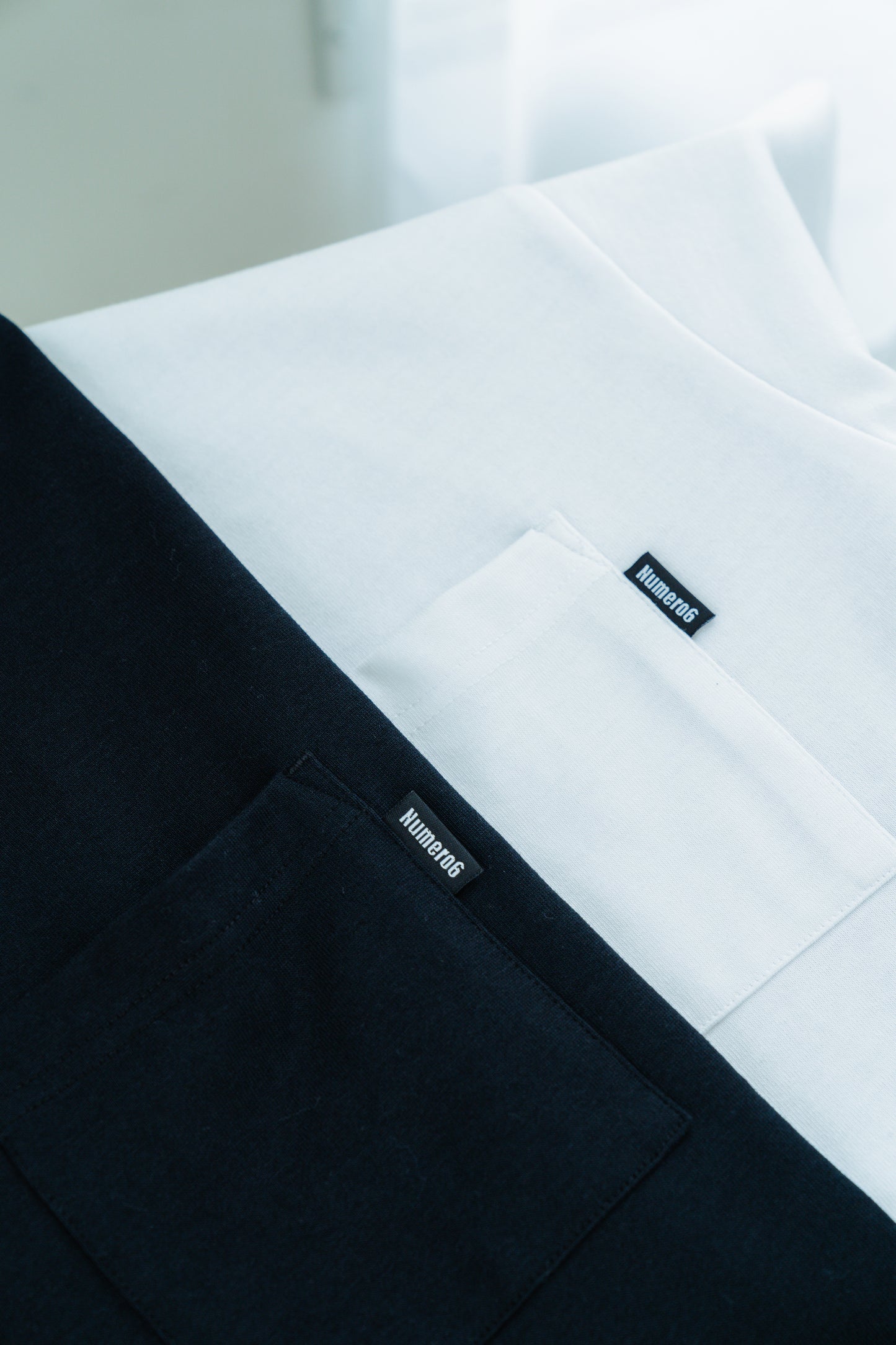N6 Long sleeve Pocket T-Shirts【BLACK】(N624-002)