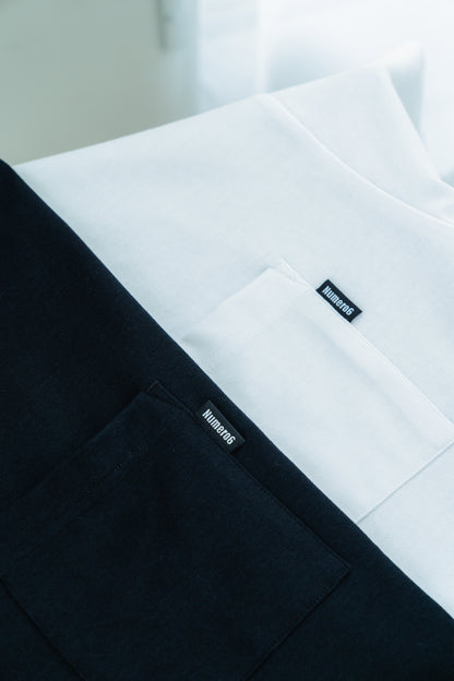 N6 Long sleeve Pocket T-Shirts【WHITE】(N624-002)