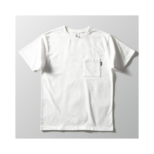 高機能ヘビーウェイトポケットTシャツ【半袖】【WHITE】