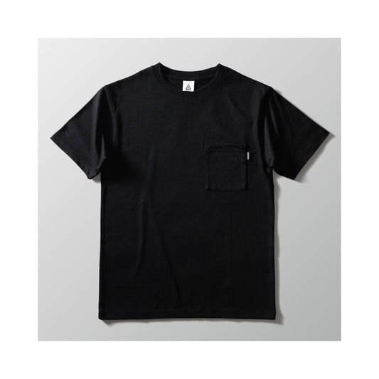 高機能ヘビーウェイトポケットTシャツ【半袖】【BLACK】