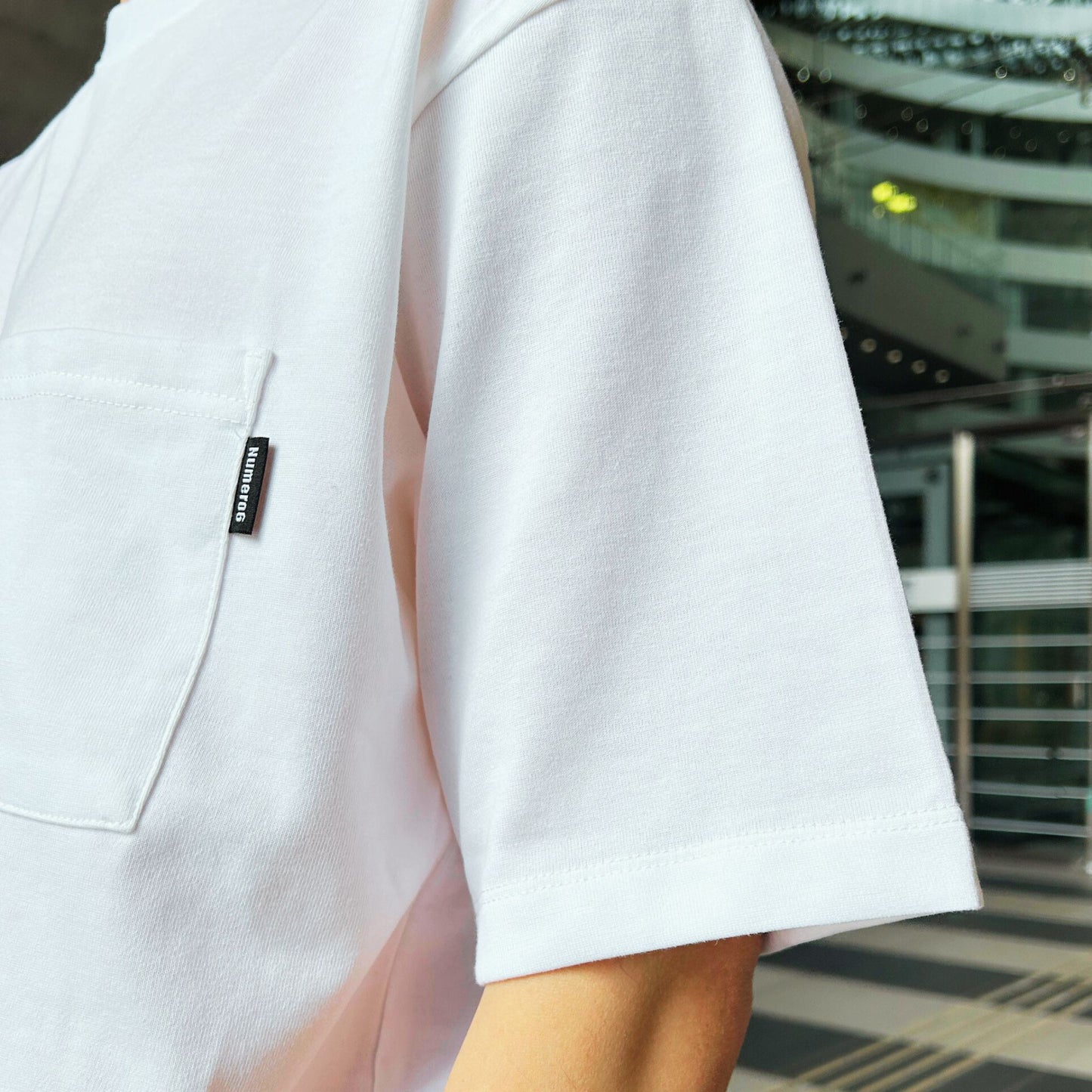 高機能ヘビーウェイトポケットTシャツ【半袖】【WHITE】