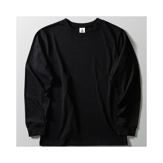 高機能ヘビーウェイトTシャツ【長袖】【BLACK】