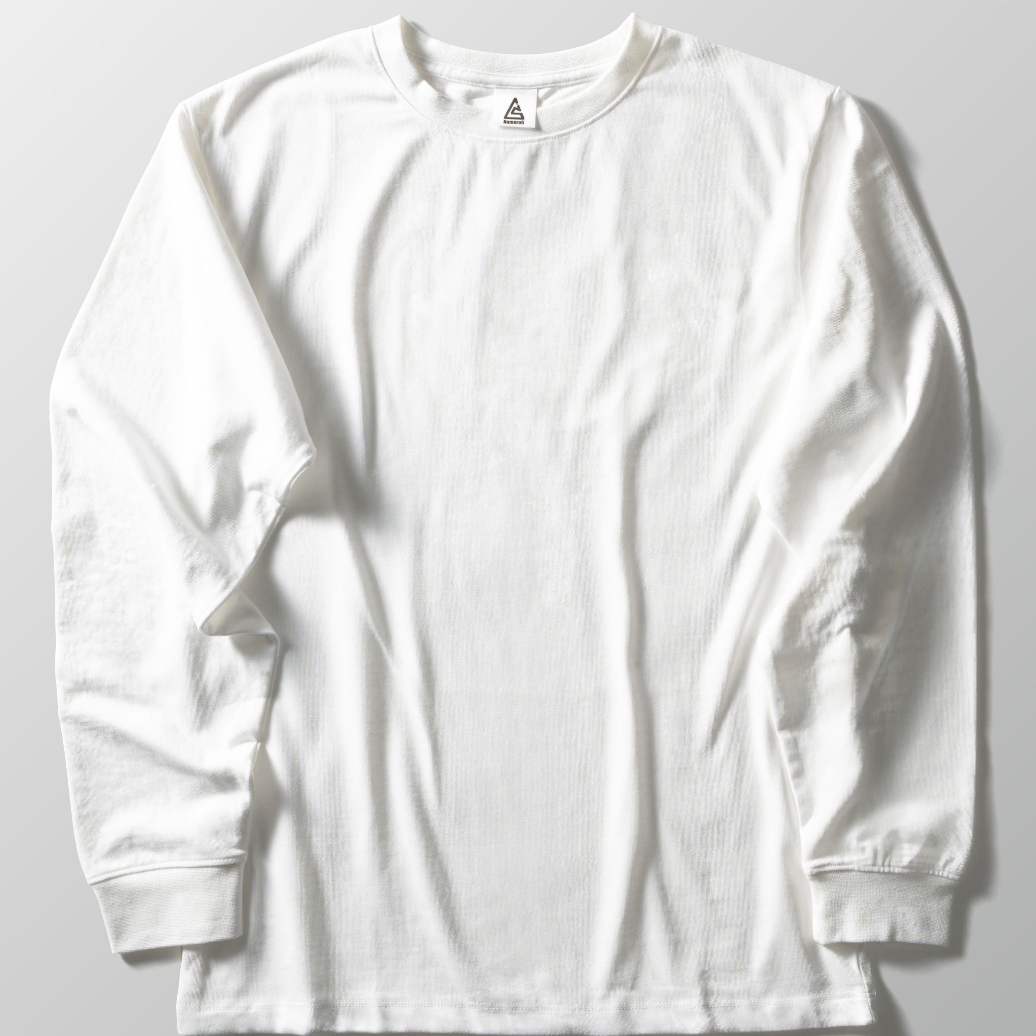 透けない・ヘタらない大人の白Tシャツ｜7.3oz 高機能Tシャツ (長袖