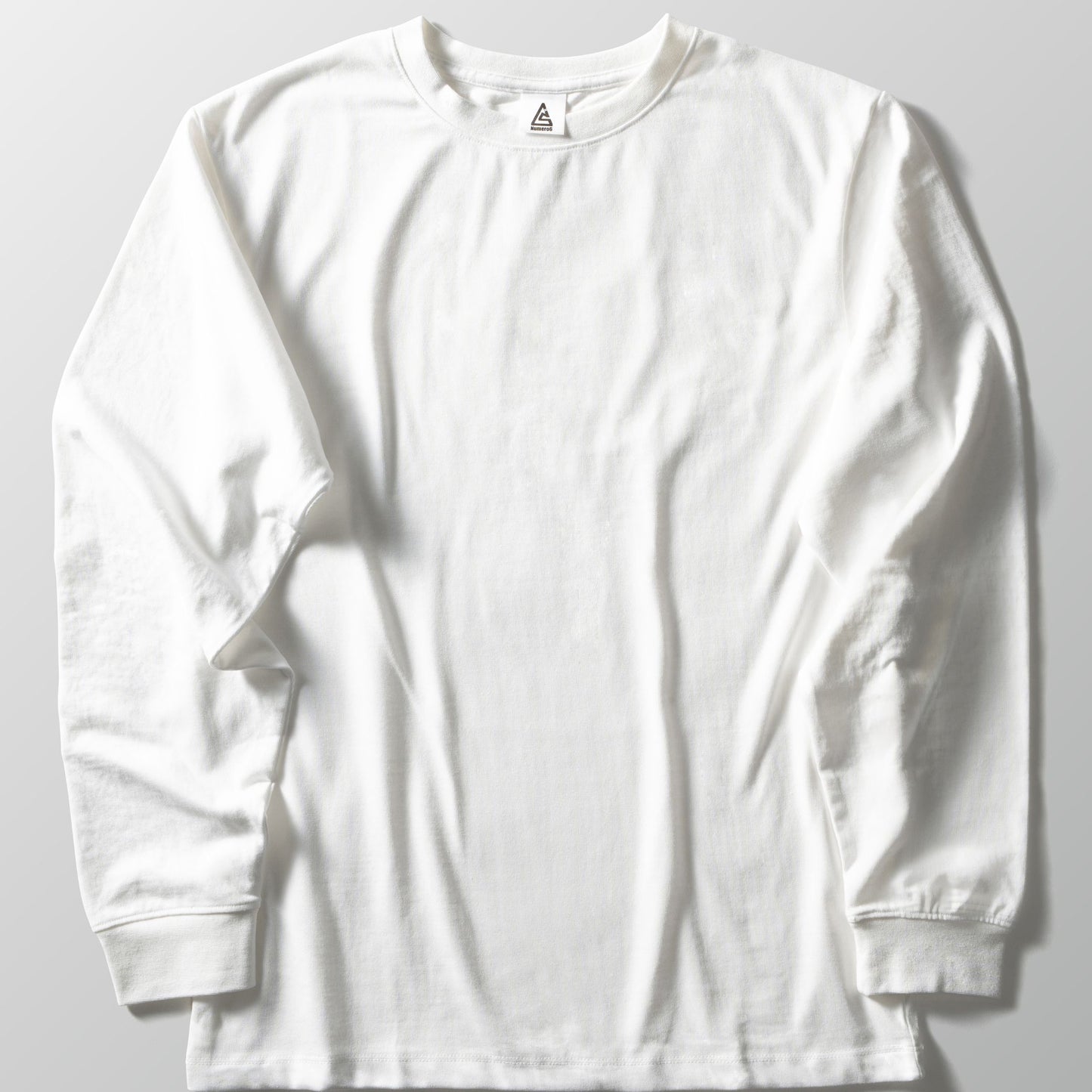 高機能ヘビーウェイトTシャツ【長袖】【WHITE】