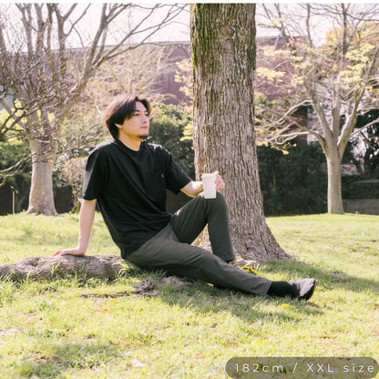 高機能ヘビーウェイトポケットTシャツ【半袖】【BLACK】