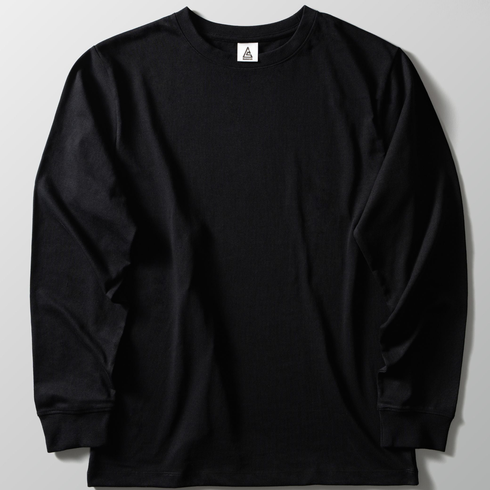 色褪せない・ヘタらない大人の黒Tシャツ｜7.3oz 高機能Tシャツ (長袖