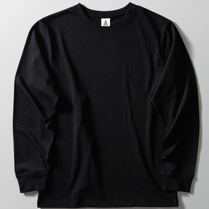 高機能ヘビーウェイトTシャツ【長袖】【BLACK】