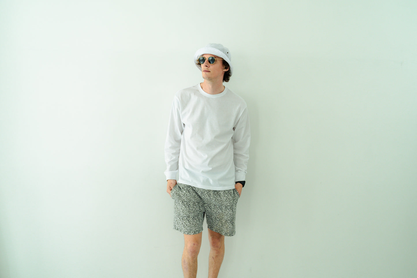 N6 Long sleeve T-Shirts【WHITE】(N623-002)