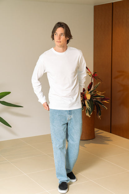 N6 Long sleeve T-Shirts【WHITE】(N623-002)