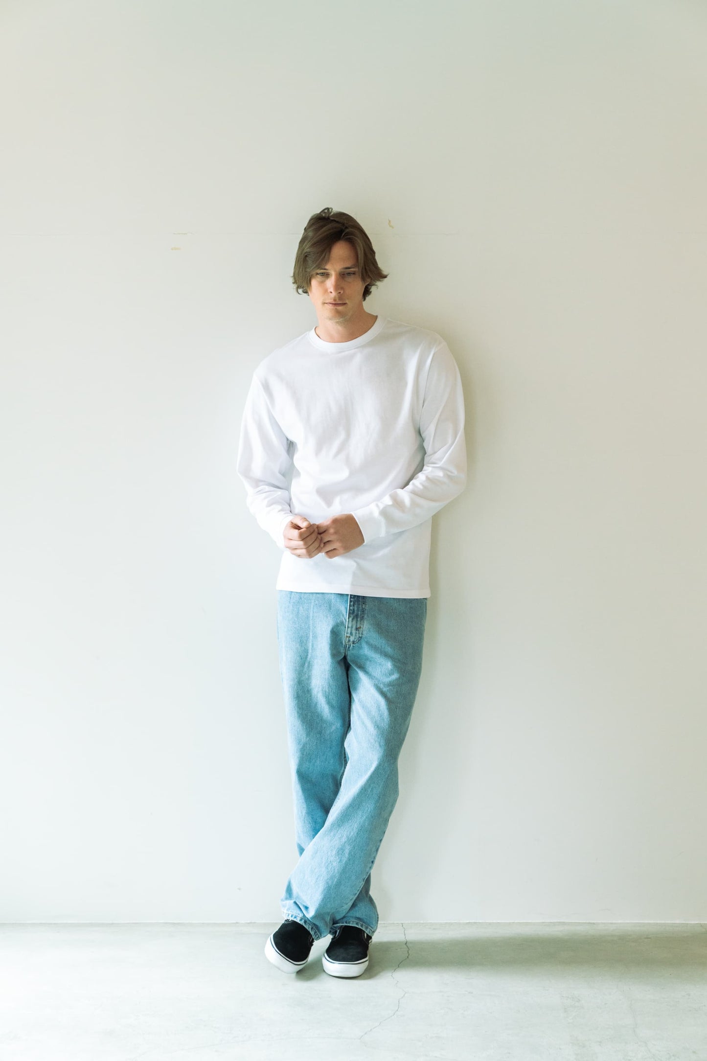 N6 Long sleeve T-Shirts【WHITE】(N623-002)