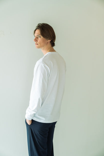 N6 Long sleeve T-Shirts【WHITE】(N623-002)